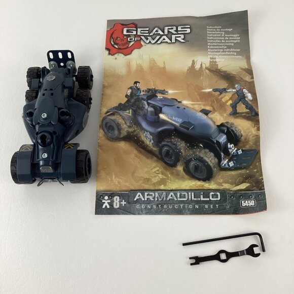 Gears of War Armadillo Construction Set Erector #5450 80+ Pieces **INCOMPLETE - Picture 1 of 7